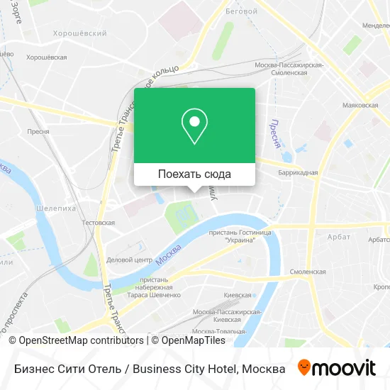 Карта Бизнес Сити Отель / Business City Hotel