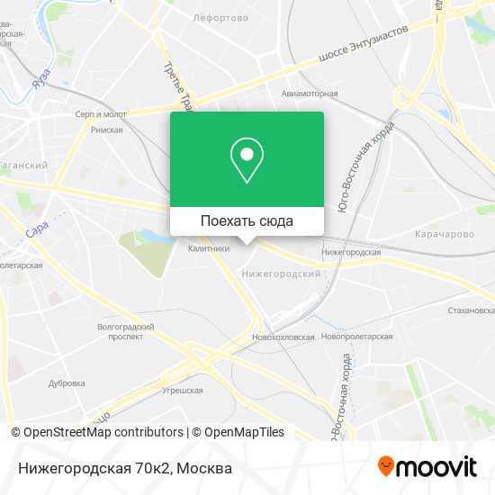 Карта Нижегородская 70к2