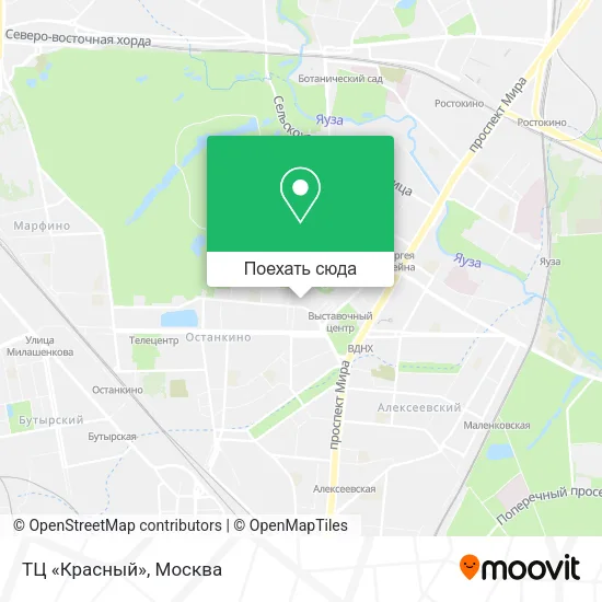 Карта ТЦ «Красный»