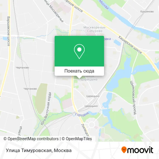 Карта Улица Тимуровская
