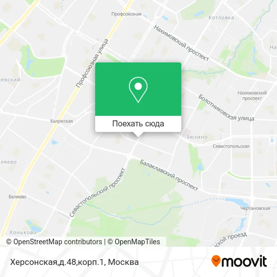 Карта Херсонская,д.48,корп.1
