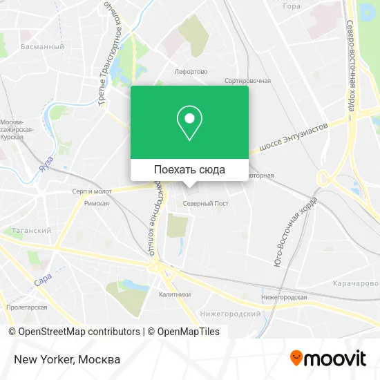 Карта New Yorker