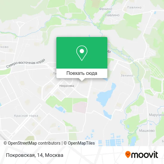 Карта Покровская, 14