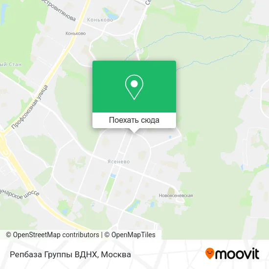 Карта Репбаза Группы ВДНХ