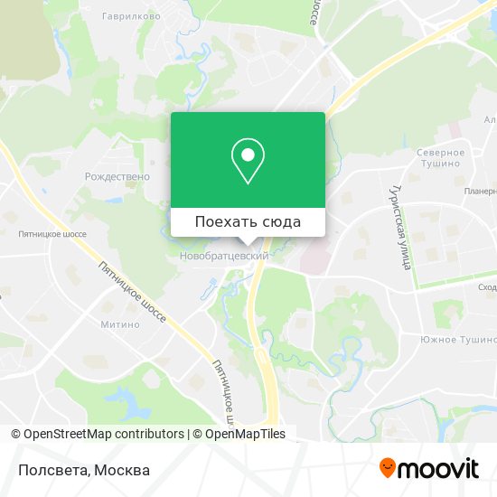 Карта Полсвета