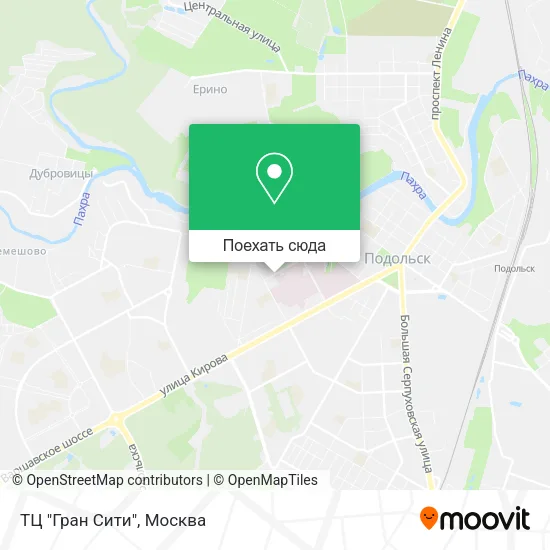Карта ТЦ "Гран Сити"
