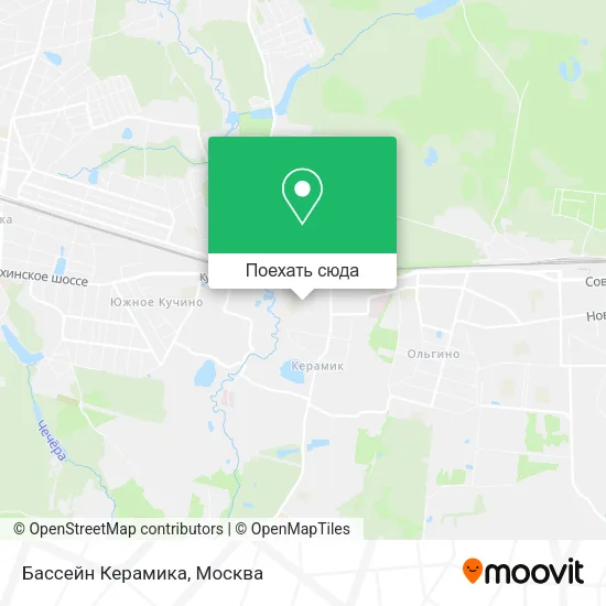 Карта Бассейн Керамика