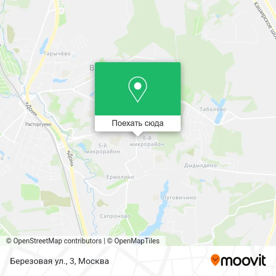 Карта Березовая ул., 3