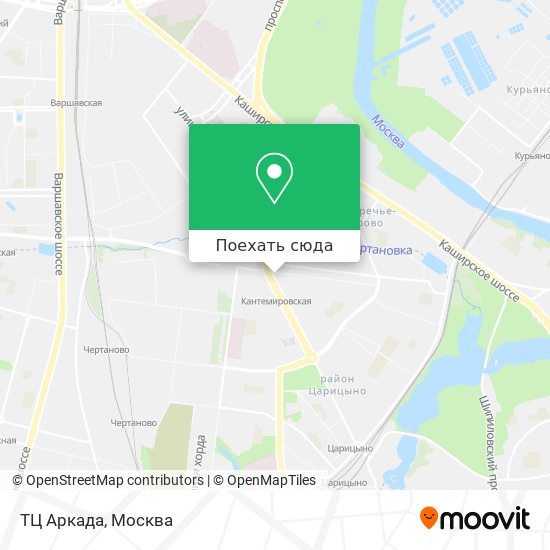 Карта ТЦ Аркада