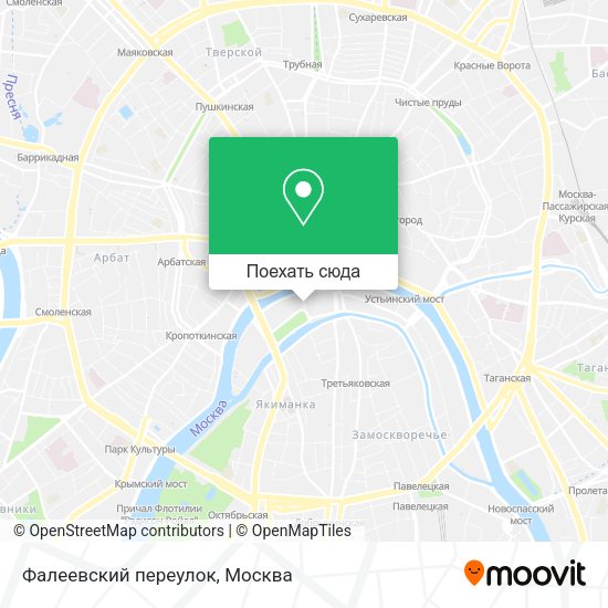 Карта Фалеевский переулок