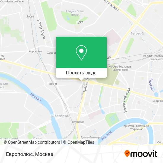 Карта Европолюс