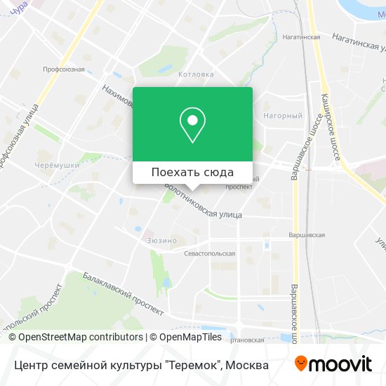 Карта Центр семейной культуры "Теремок"