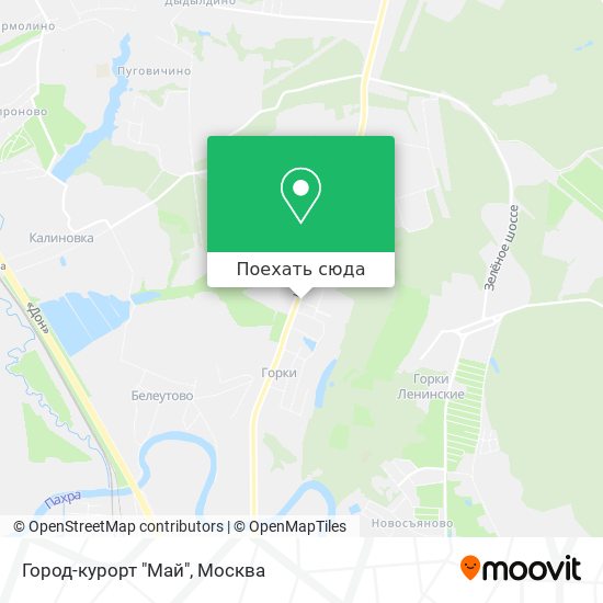 Карта Город-курорт "Май"