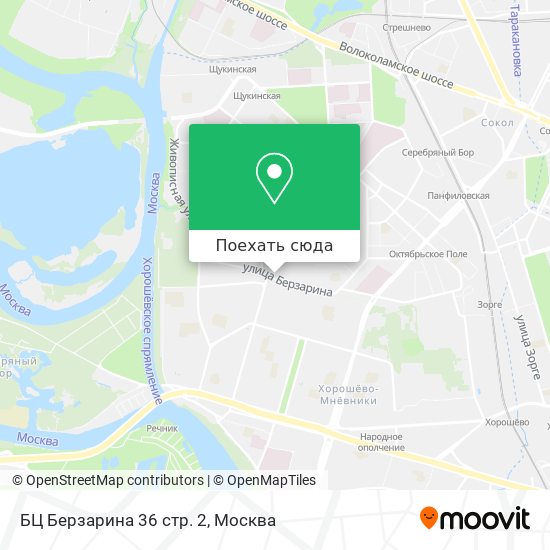 Карта БЦ Берзарина 36 стр. 2