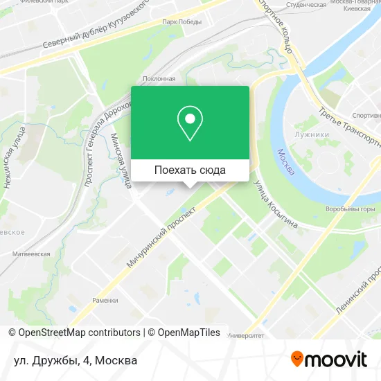 Карта ул. Дружбы, 4