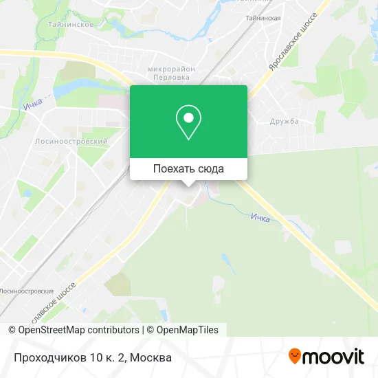 Карта Проходчиков 10 к. 2