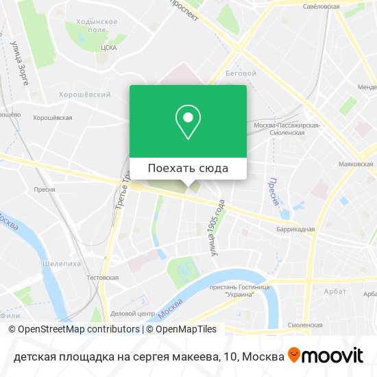 Карта детская площадка на сергея макеева, 10