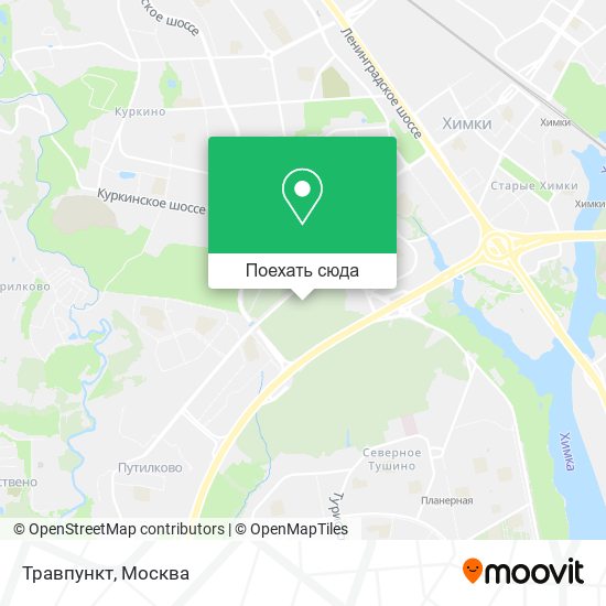 Карта Травпункт