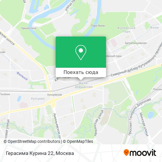 Карта Герасима Курина 22