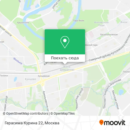 Карта Герасима Курина 22