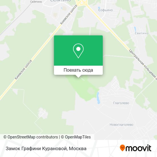 Карта Замок Графини Курановой