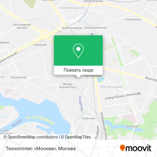Карта Технополис «Москва»
