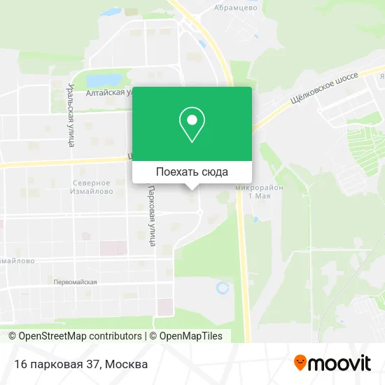 Карта 16 парковая 37