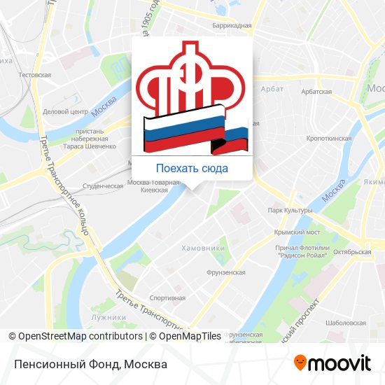 Карта Пенсионный Фонд