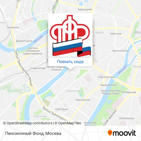 Карта Пенсионный Фонд