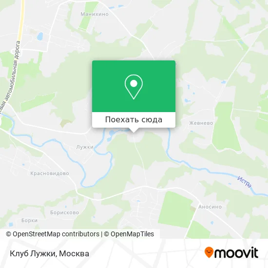 Карта Клуб Лужки