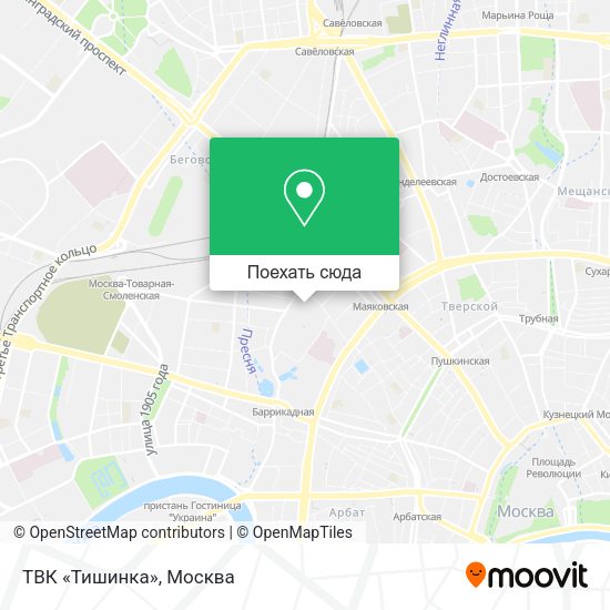 Карта ТВК «Тишинка»