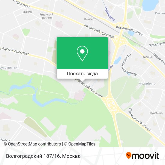 Карта Волгоградский 187/16