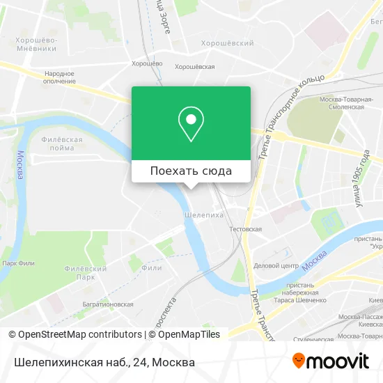 Карта Шелепихинская наб., 24