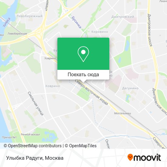 Карта Улыбка Радуги