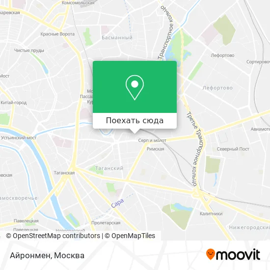 Карта Айронмен