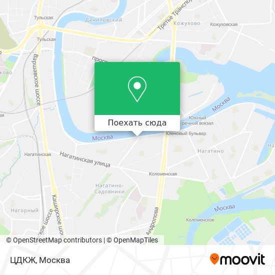 Карта ЦДКЖ
