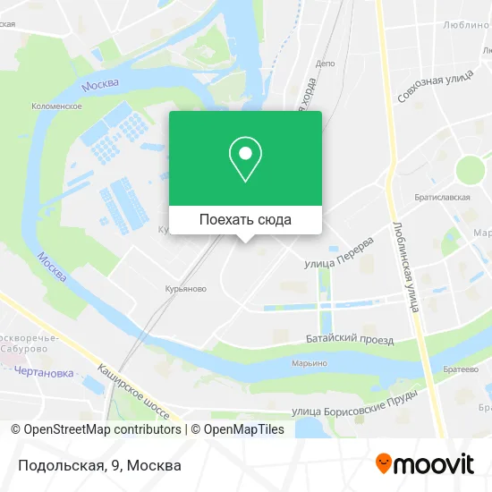 Карта Подольская, 9