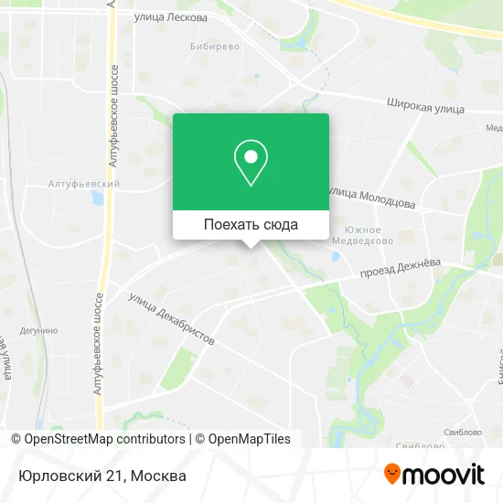 Карта Юрловский 21