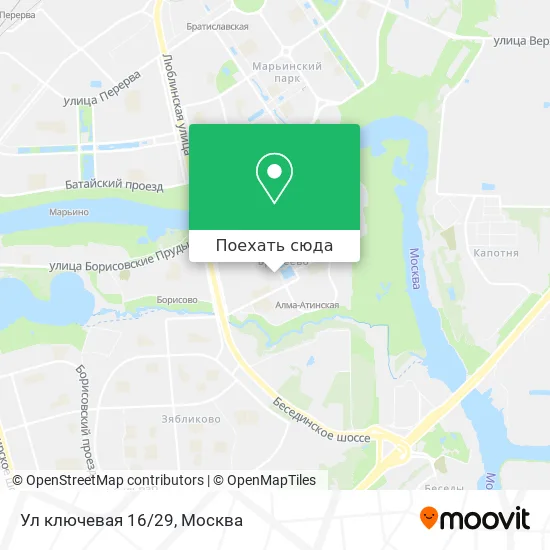 Карта Ул ключевая 16/29