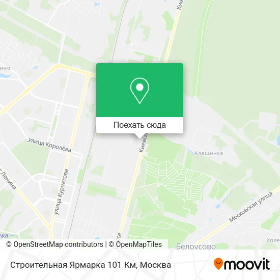 Карта Строительная Ярмарка 101 Км
