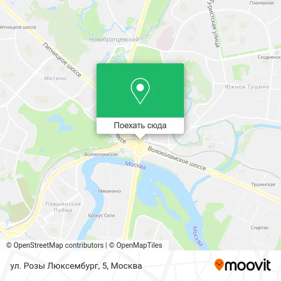 Карта ул. Розы Люксембург, 5