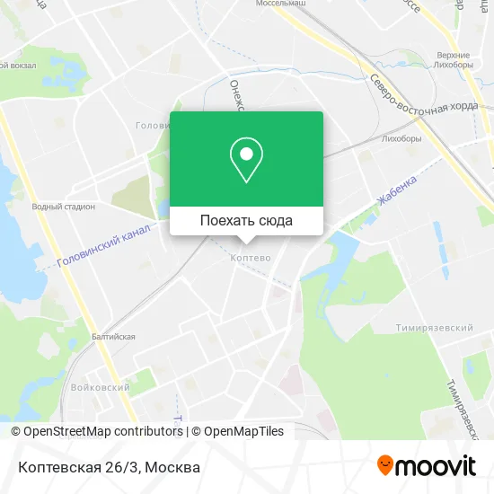 Карта Коптевская 26/3