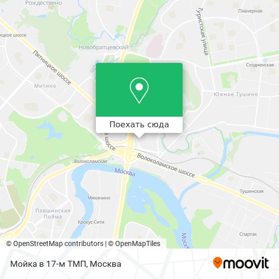 Карта Мойка в 17-м ТМП