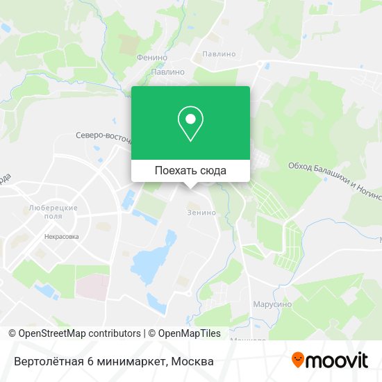Карта Вертолётная 6 минимаркет