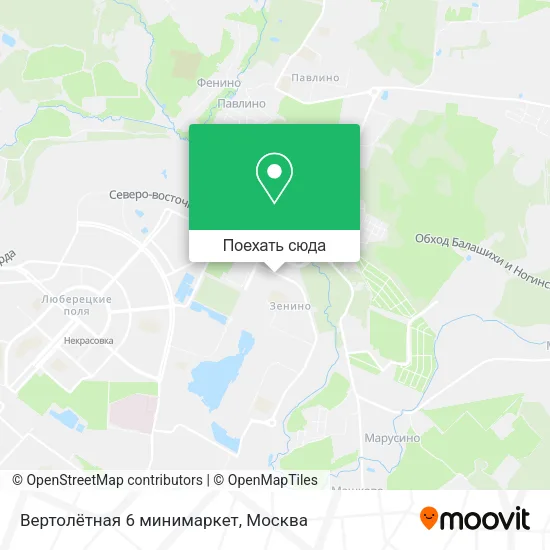 Карта Вертолётная 6 минимаркет