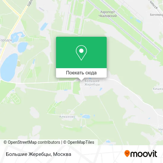 Карта Большие Жеребцы