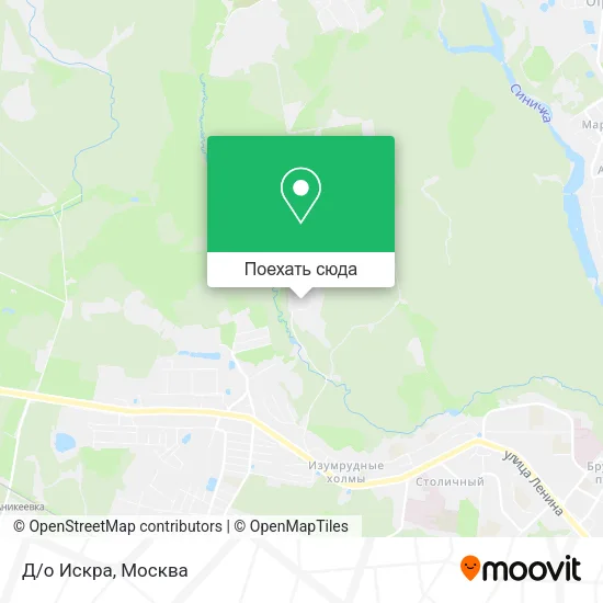 Карта Д/о Искра