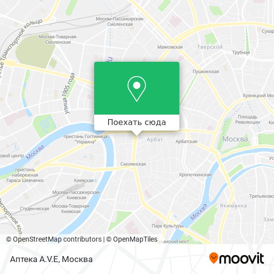 Карта Аптека A.V.E