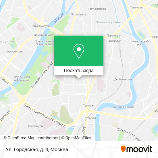 Карта Ул. Городская, д. 4