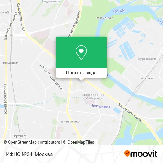 Карта ИФНС №24